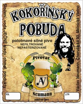 Pivovar Neumann pivo Kokořínský pobuda