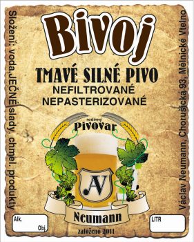 Pivovar Neumann pivo Bivoj